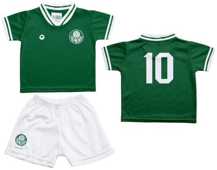 Imagem de Conjunto Bebê Palmeiras Uniforme Verde - Torcida Baby