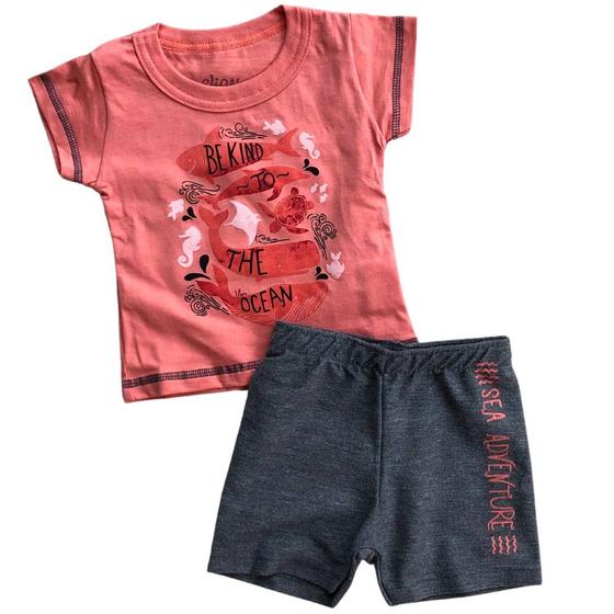 Imagem de Conjunto Bebê Verão Bekind To The Ocean Se Adventure 20942 - Elian