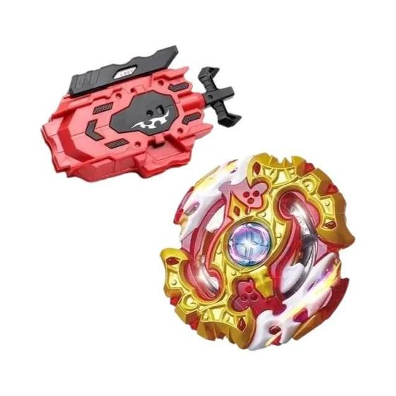 Imagem de Conjunto Beyblade Burst - Lançador de Metal com Lâmina Espumante