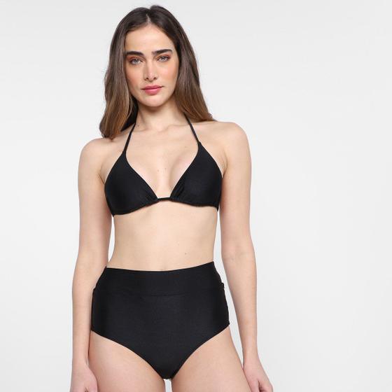 Imagem de Conjunto Biquini Hot Pant Com Bojo Phra Yai Liso