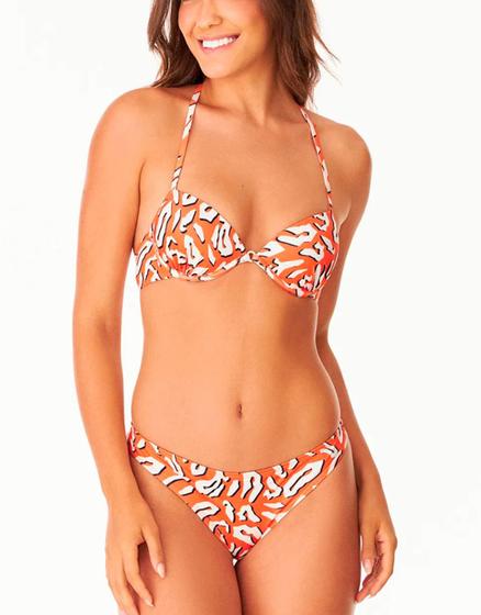 Imagem de Conjunto Biquíni Marcyn 678.722 Feminino Fio Dental Samba Estampado Microfibra T. P/G