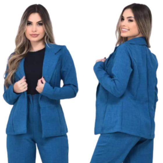 Conjunto Blazer e Calca modelo Zara Alfaiataria - Lindíssima - VALE ...