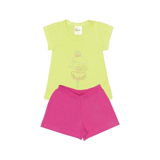 Imagem de Conjunto Blusa de Bailarina e Short - Cadu