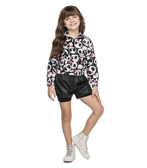 Imagem de Conjunto Blusão com Shorts Trick Nick Preto