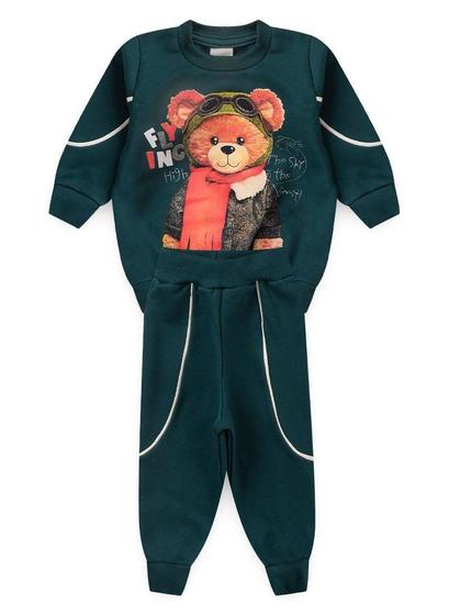 Imagem de Conjunto Blusão E Calça Em Moletom Urso