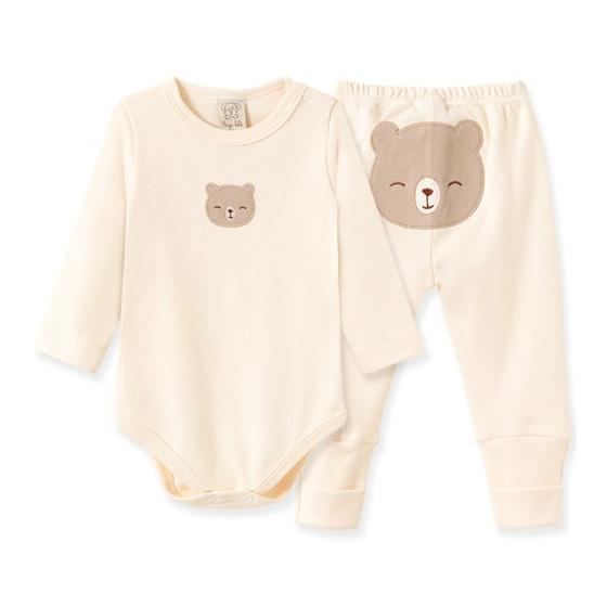 Imagem de Conjunto body manga longa e calça urso