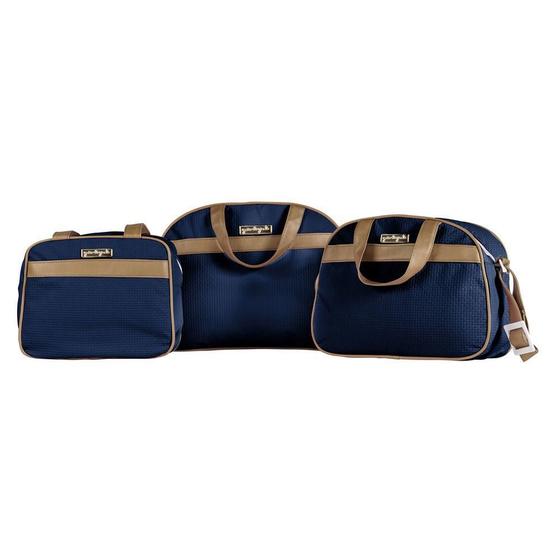 Conjunto Bolsas Maternidade Nápoles Marinho Grão de Gente Menor preço em Conjunto Bolsas Maternidade Nápoles Marinho Grão de Gente