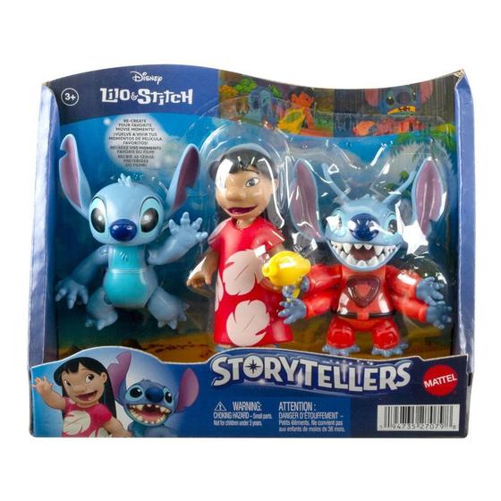 Imagem de Conjunto - Bonecos Lilo e Stitch - Disney Pixar MATTEL