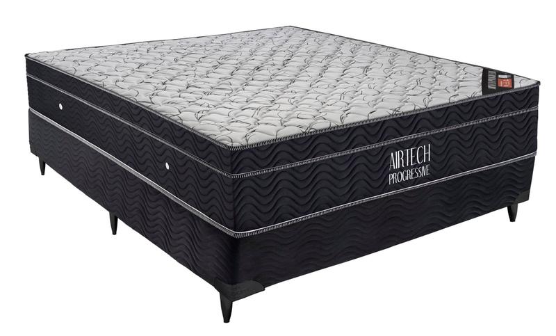 Imagem de Conjunto Box Airtech Progressive Viuva 128 cm (LARG) Base Camurca - 52776