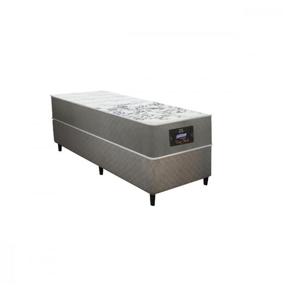 Conjunto Box Solteiro D28 88cm New York Gazin Menor preço em Conjunto Box Solteiro D28 88cm New York Gazin