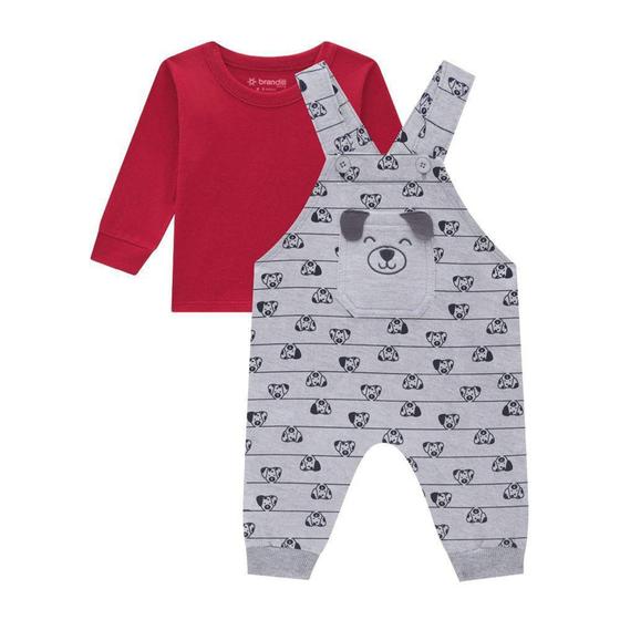 Imagem de Conjunto Brandili Baby Com Estampa De Cachorrinho