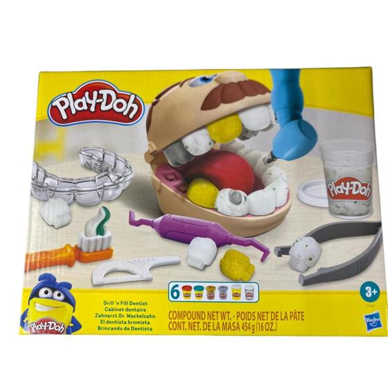 Imagem de Conjunto Brincando de Dentista Play-Doh Hasbro