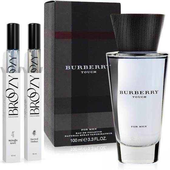 Imagem de Conjunto Broozy Collections Burberry Touch - Colônia 100ml + 2x10ml