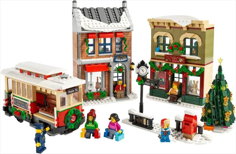 Imagem de Conjunto Building Blocks Christmas Holiday Main Street 10308