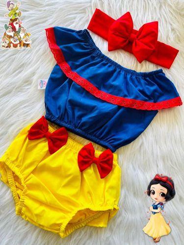 Imagem de Conjunto Bunda Rica Infantil Baby Com Tiara Luxo Menina Bebe Presente Diva Aniversario