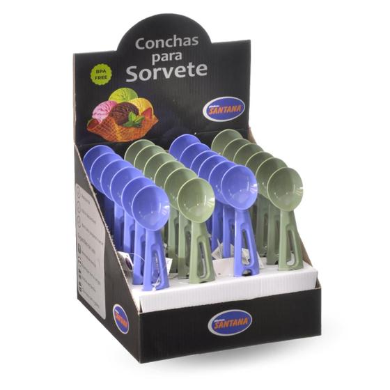 Imagem de Conjunto c/ 24 conchas para Sorvete