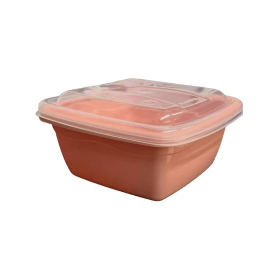 Imagem de Conjunto C/ 4 Potes 250ML Quadrado Color