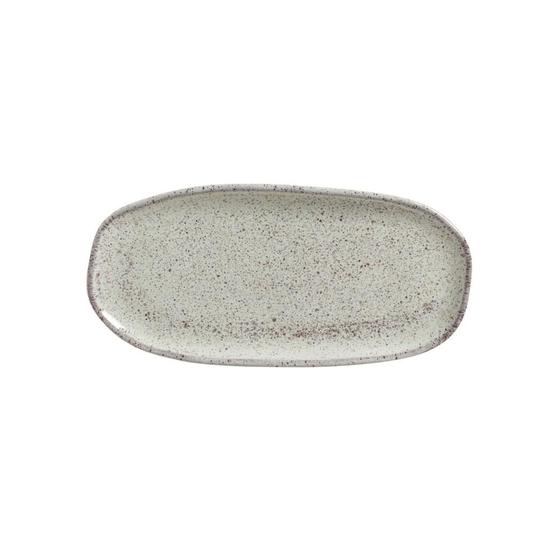 Imagem de CONJUNTO C/ 4 TRAVESSAS OVAL RASA PEQUENA ORGÂNICO PISTACHE 23x11 CM