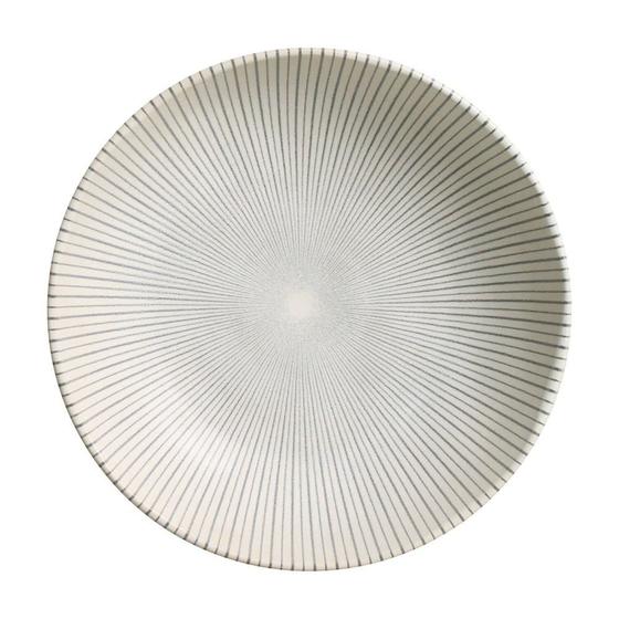 Imagem de CONJUNTO C/ 6 PRATOS FUNDO BIO STONEWARE RADIAL Ø 22,5cm