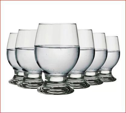 Conjunto C/ 6 Taça Paulista Água 250ml Nadir Menor preço em Conjunto C/ 6 Taça Paulista Água 250ml Nadir