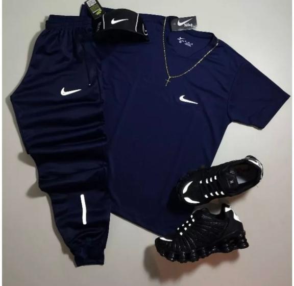 Imagem de Conjunto calça chimpa e camiseta Dry fit refletivo