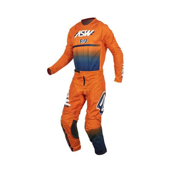 Imagem de Conjunto calca e camisa trilh asw image code 22 laranja 46 g