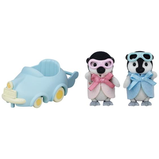 Imagem de Conjunto Calico Critters - Bebês Pinguins com 2 Bonecos