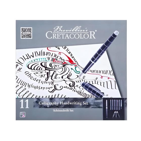 Imagem de Conjunto Calligraphy Handwriting Set 11 Itens Cretacolor
