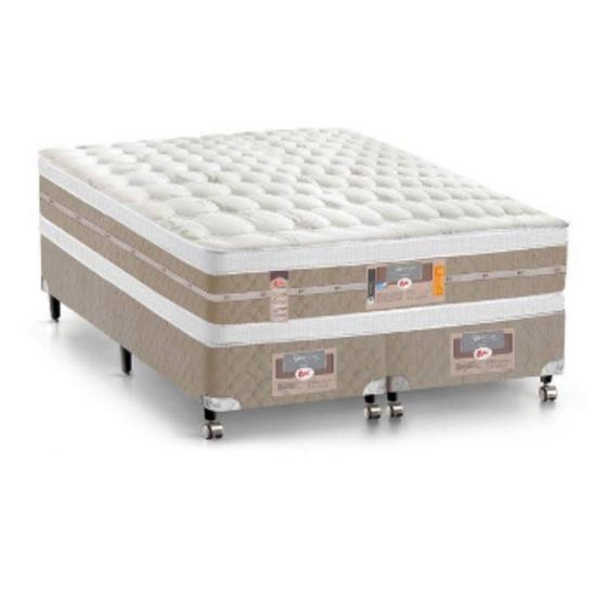 Conjunto cama box castor star air pocket double face king size - 193 x 203 x 74 é boa?