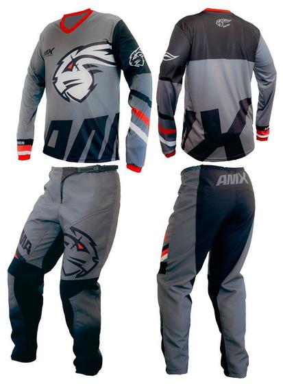 Imagem de Conjunto Camisa Calça Amx Classic Trail Trilha Motocross