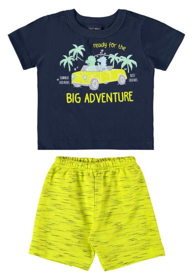 Imagem de Conjunto Camiseta e Bermuda Infantil Menino Guloseima