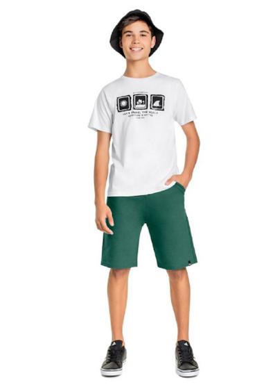 Imagem de Conjunto Camiseta e Bermuda Juvenil Menino Adventure