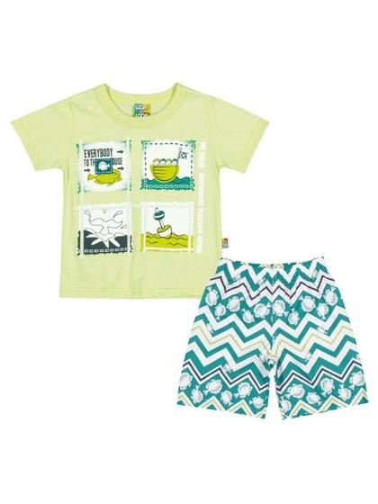 Imagem de Conjunto Camiseta e Bermuda Whale Loopy de Loop