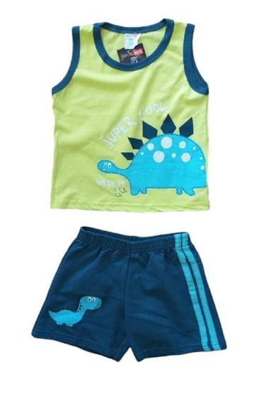 Imagem de Conjunto Camiseta Regata E Bermuda Infantil Menino Básico
