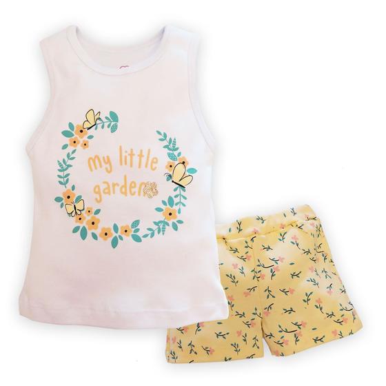 Imagem de Conjunto Camiseta Regata e Shorts L Garden Kids Like