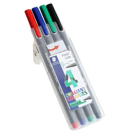 Imagem de Conjunto Caneta Rollerball Triplus 0.4Mm Com 4 - Staedtler