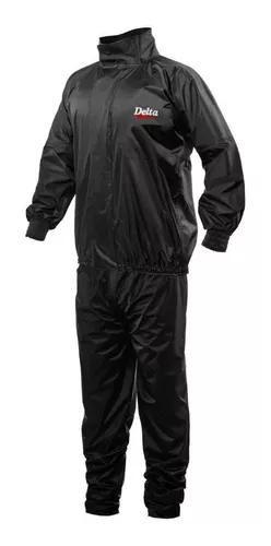 Imagem de Conjunto Capa Chuva Roupa Motoboy Nylon Impermável C/gola