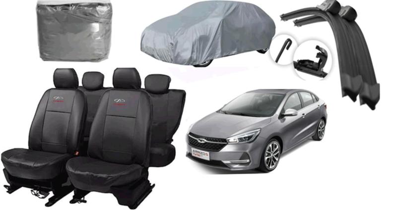 Imagem de Conjunto capa couro Arrizo 5 2018 a 2022 + kit completo