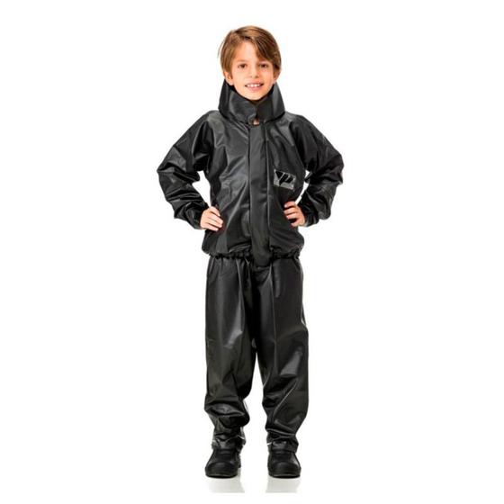Conjunto Capa de Chuva Pantaneiro Infantil PVC com Gola 2600 Menor preço em Conjunto Capa de Chuva Pantaneiro Infantil PVC com Gola 2600