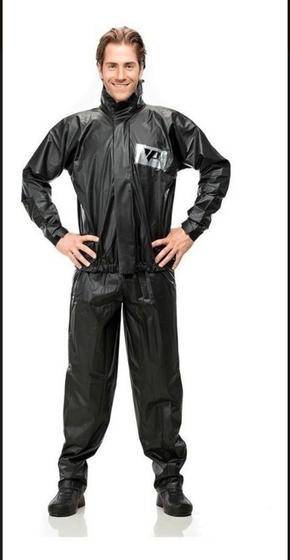 Imagem de Conjunto Capa Roupa de Chuva Pantaneiro PVC Tornado Impermeável