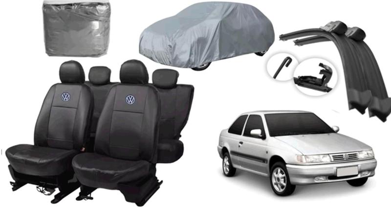 Imagem de Conjunto Capas Customizadas Logus 93-97 + Proteção Automotiva