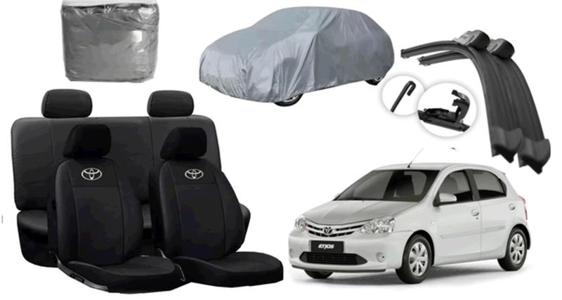 Imagem de Conjunto Capas Etios 12-16 com Capa de Cobrir e Limpador de Parabrisa