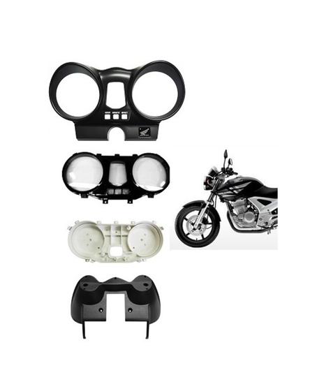 Imagem de Conjunto Carcaça Completa Do Painel Da Cbx Twister até 08 com 4 Peças