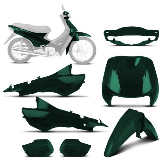 Imagem de Conjunto Carenagem Kit Plástico Completo Pro Tork Biz 100 1998 À 2005 Modelo Original