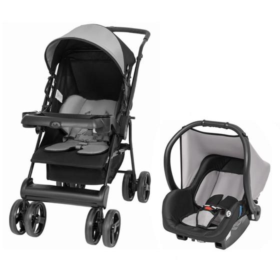 Imagem de Conjunto Carrinho + Bebe Conforto Solare - Tutti Baby