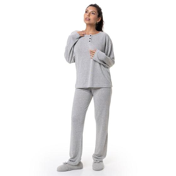 Imagem de Conjunto Casual Malha Winter com Detalhes em Botões