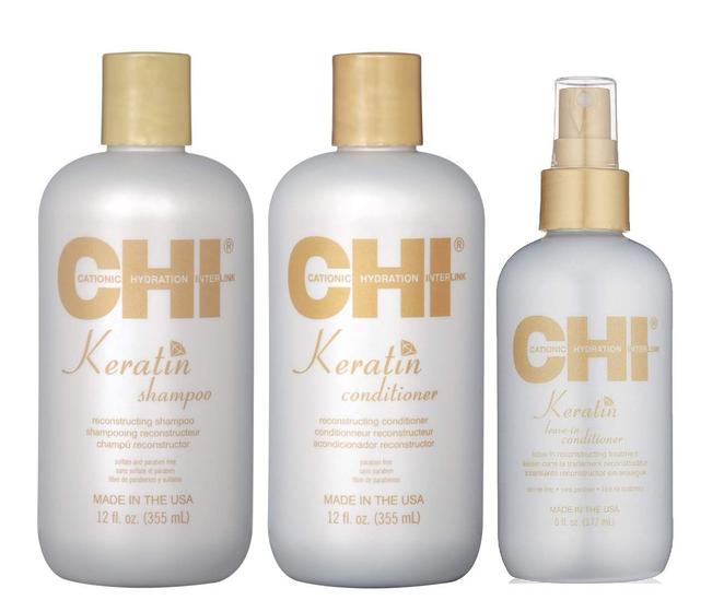 Imagem de Conjunto CHI Keratin Reconstructing - Shampoo e Condicionador (355mL)
