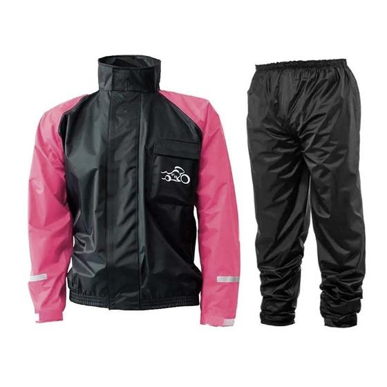 Imagem de Conjunto Chuva Passo Bom Rosa