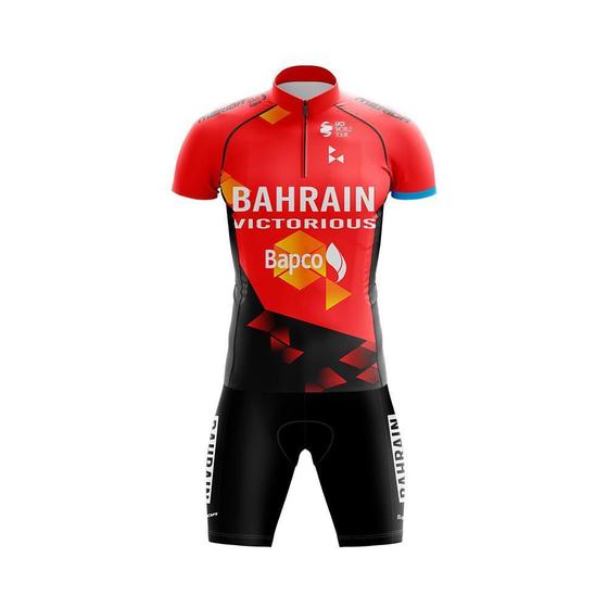 Imagem de Conjunto Ciclismo Bermuda E Camisa Gpx Bahrain 21-Gg