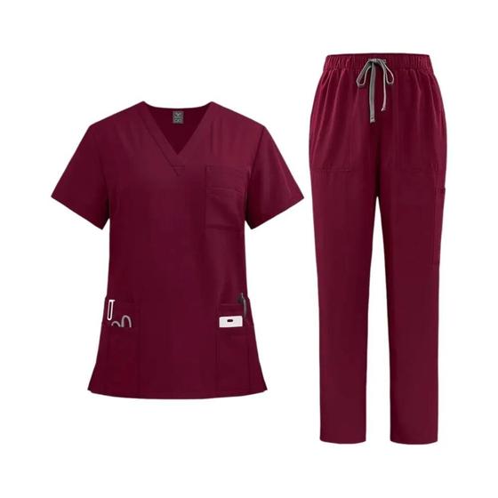 Imagem de Conjunto Clássico De Enfermeira Masculina, Uniforme Médico, Cirúrgico, Dental, Clínico, Calças